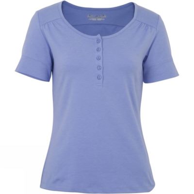 Top Royal Robbins Essential Henley Mujer - Azules - Chile HIQ946570